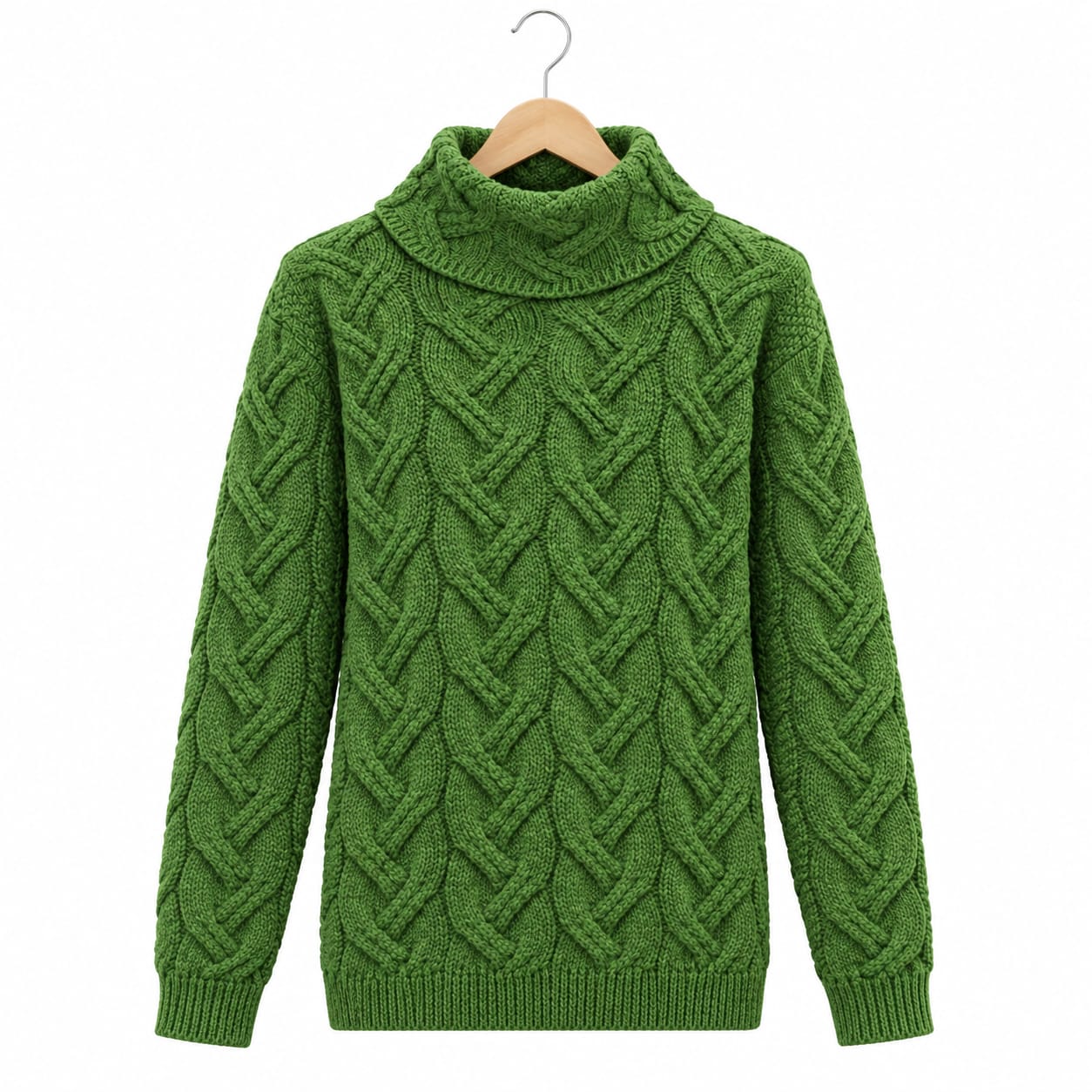 Womens Cable Pullover